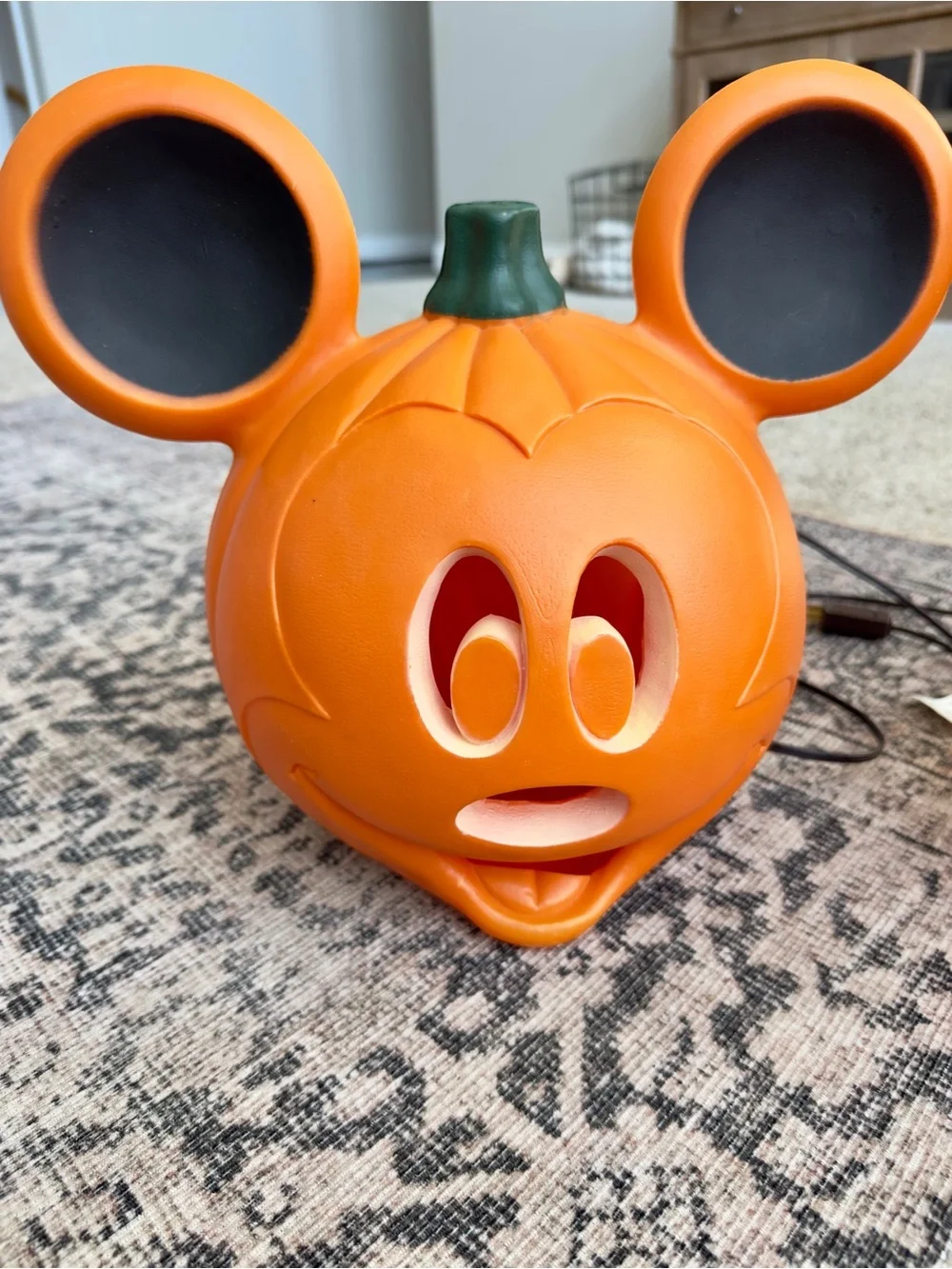 Disney Halloween pumpkin decor